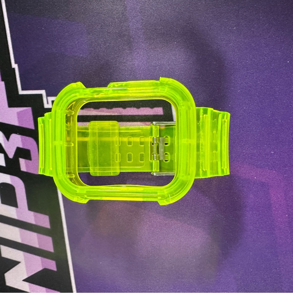 Neon Green Smartwatch Case
